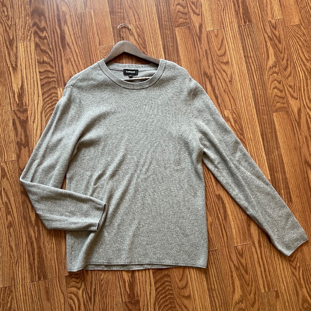 Express Ultra Soft Crewneck Sweater, Men's L